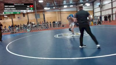 149 lbs Round 1 (6 Team) - Eric Larwin, Eastern Oregon University (OR) vs Robert Pinto, Westcliff