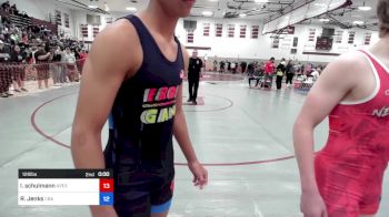 138 lbs Semifinal - Luke Scholz, Cranford vs Daniel Gonzalez, Frost Gang