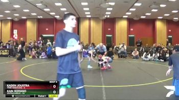75 lbs Round 2 (6 Team) - Kain Romano, Untouchables vs Kaden Joustra, Tribe Wrestling