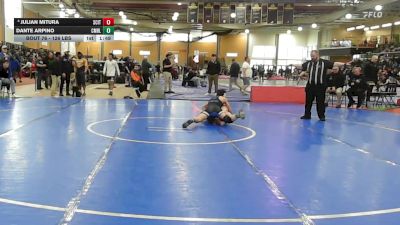 126 lbs Round Of 16 - Julian Mitura, Scituate vs Dante Arpino, Cumberland