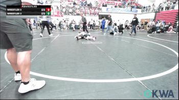 76 lbs Semifinal - Tillman Potter, Weatherford Youth Wrestling vs Jerald Torres, OKC Saints Wrestling