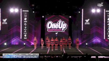 Crush Athletics - Grape Crush [2026 L1.1 Junior - PREP - D2 Day 1] 2026 One Up Grand Nationals