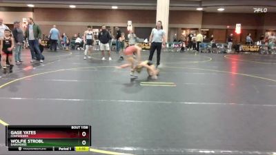 70 lbs Cons. Semi - Wolfie Strobl, Darkhorse vs Gage Yates, Contenders