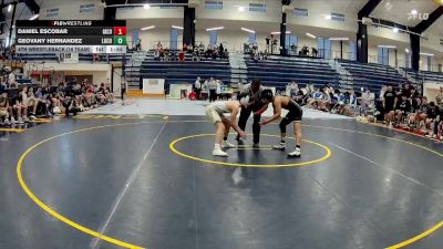 113 lbs 4th Wrestleback (16 Team) - Geovany Hernandez, Lumpkin Co. vs Daniel Escobar, Gilmer County