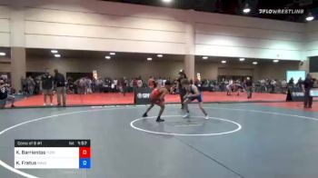132 lbs Consolation - Keon Barrientos, Florida vs Kaden Fratus, Mayo Quanchi Wrestling Club
