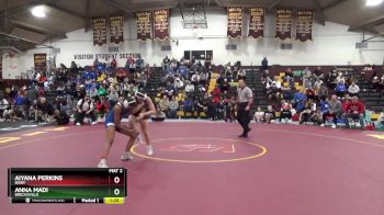 125 lbs Semifinal - Anna Madi, Brecksville vs Aiyana Perkins, Bixby