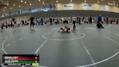 56 lbs Round 4 (6 Team) - Keegan Leddy, Brawler Elite vs Jacob Nelson, Rangers WC