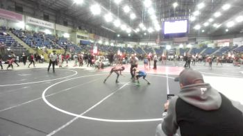 69 lbs 3rd Place - Steven Martinez III, Trojan Elite vs Kyson Sides, No Team