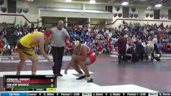285 lbs Round 2 - Trevor Hedrick, Carlisle vs Jonquel Wright, Dubuque Senior