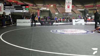 Semis - Angelo Cruz, Mad Dawg Wrestling Club vs Aram Guloyan, Red Wave Wrestling