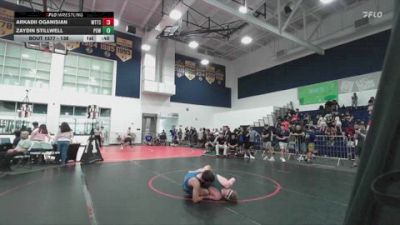 138 lbs Cons. Round 6 - Arkadii Oganisian, World Team Training Center vs Zaydin Stillwell, Poway