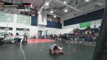 138 lbs Cons. Round 6 - Arkadii Oganisian, World Team Training Center vs Zaydin Stillwell, Poway