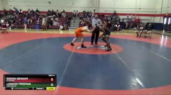182 lbs Round 1 - Savian Graham, Mcadory vs London Freeman, Grissom HS