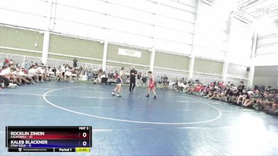 120 lbs Placement Matches (8 Team) - Rocklin Zinkin, California vs Kaleb Blackner, Utah Gold