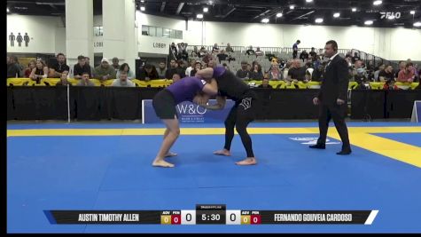Fernando Gouveia Cardoso vs Austin Timothy Allen 2025 World IBJJF Jiu-Jitsu No-Gi Championship