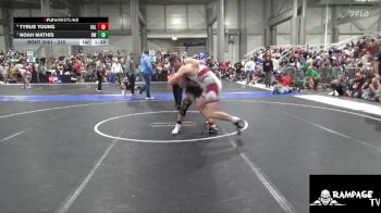 215 lbs Semifinal - Noah Mathis, Bobcat WC vs Tyrus Young, Salina