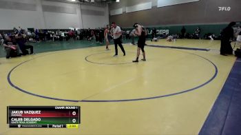 150 lbs Champ. Round 1 - Caleb Delgado, Santa Rosa Academy vs Jakub Vazquez, Madison