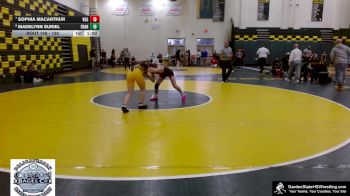 126 lbs Cons. Round 3 - Sophia MacArthur, Voorhees (Glen Gardner) vs Madelynn Suriel, Franklin