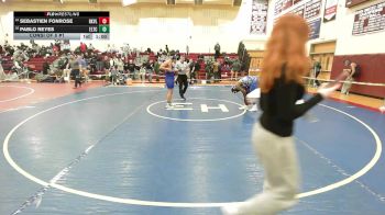 190 lbs Consi Of 8 #1 - Sebastien Fonrose, Rockville vs Pablo Reyes, Ellis Tech