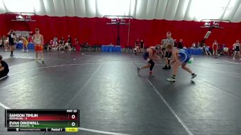 120 lbs Round 2 (6 Team) - Evan Dingwall, WCAABE Knights vs Samson Timlin, Reedsburg