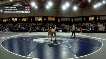 235 lbs Round 2 - Shayla Watson, Queen Annes County High School vs Makayla Cole, Edgewood