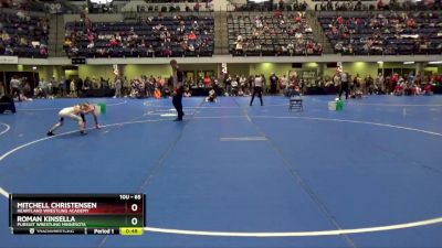 65 lbs Champ. Round 2 - Mitchell Christensen, Heartland Wrestling Academy vs Roman Kinsella, Pursuit Wrestling Minnesota