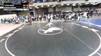 145 lbs Cons. Round 2 - Elsie Dozier, Unattached vs Madison Minson, Unattached