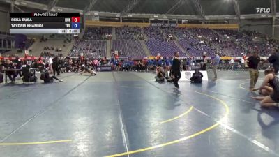 180 lbs Quarters & 1st Wb (16 Team) - Reka Busa, Life University vs Taydem Khamjoi, Texas Wesleyan