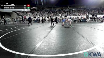 80 lbs Consolation - Nolan Hendrix, Husky WC vs Raiden Johns, Collinsville Cardinal Youth Wrestling