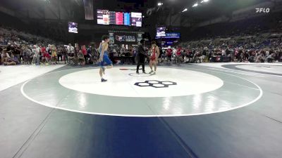 126 lbs Cons. Sub-rd Of 32 - Durand Hamley, ND vs Conner Chancellor, OK