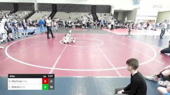 61 lbs Semifinal - Vincent Martinez, Pride Wrestling vs Liam Reeves, ICWL Bruisers White