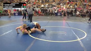 152 lbs Cons. Round 3 - Hayden Stevens, Jv Warriors vs Chris Hardy, Dunbar Wrestling Club