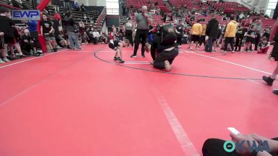 45 lbs Final - Knox Kincaid, Perry Wrestling Academy vs Elijah Dugan, Top Guns 11u