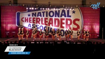 C4 Longhorns - BlackOut [2025 L4 Senior Coed - D2 Day 2] 2025 NCA Atlanta Classic