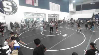 95-100 lbs Semifinal - Stellarose Munoz, Cal-Grapplers vs Azella Stirdivant, Lancers WC