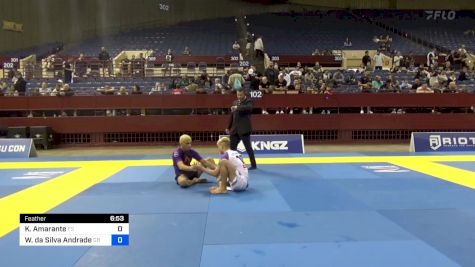 Kai Amarante vs Wellington Da Silva Andrade 2024 Pan IBJJF Jiu-Jitsu No-Gi Championship