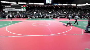 138 lbs Quarterfinal - Nathanial Lewis, JEA2 vs Kai Sloan, WSW1