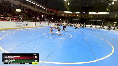 106 lbs Champ. Round 2 - Jack McGlothin, Ironwood Ridge vs Luis Aviles, Chino Valley