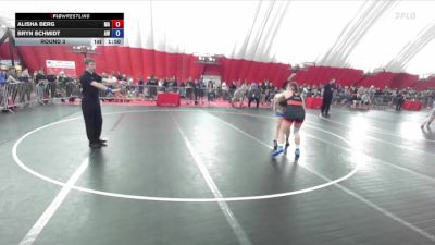 170 lbs Round 3 - Alisha Berg, Midwest Assassins vs Bryn Schmidt, Aviators Wrestling