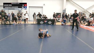 49 lbs Quarters - Ledger Reid, East Idaho Elite vs Donovan Alejandre, Northside Wrestling Club