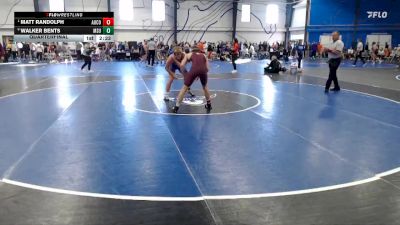 Elite 149 lbs Quarterfinal - Matt Randolph, Augsburg College vs Walker Bents, Minnesota State
