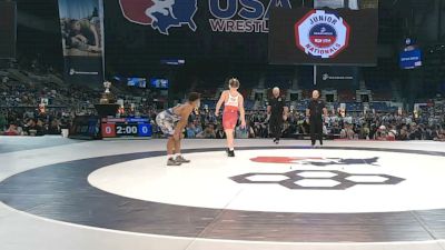 126 lbs Champ. Rd Of 64 - Cruz Enderle, Missouri vs Jaden Washington, Illinois