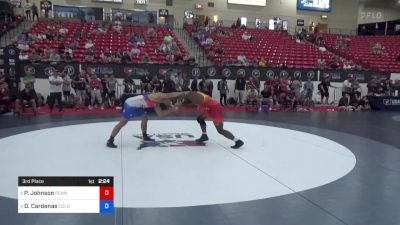 70 kg 3rd Place - Paniro Johnson, Pennsylvania vs Daniel Cardenas, Colorado