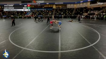 157 lbs Cons. Round 1 - Alex Korpan, Aurora (Marmion Academy) vs Kyle Agnew, Hortonville