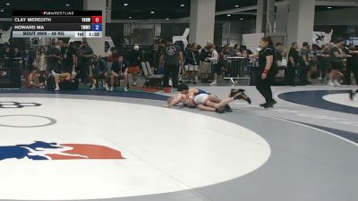 48 kg Cons. Rd Of 64 - Clay Meredith, Victory School Of Wrestling vs Howard Ma, Titan Mercury Wrestling Club (TMWC)