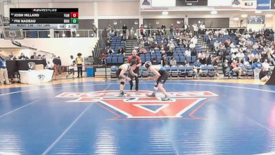 157 lbs Consi Of 4 - Josh Hillard, Franklin & Marshall vs Fin Nadeau, Binghamton
