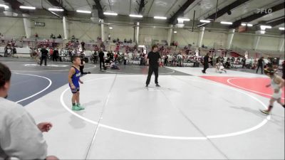 54 kg Rr Rnd 1 - Jaxon Devaul, Pikes Peak Warriors vs Isaiah Lucio, Gladiator Wrestling Club