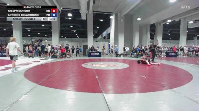 57 lbs Champ. Round 1 - Joseph Moreno, Reign Wrestling Club vs Anthony Colantuono, Princeton Wrestling Club