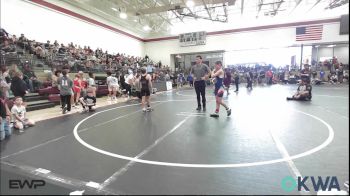 88 lbs Rr Rnd 3 - Austyn Allen, Ponca City Wildcat Wrestling vs Connor Freeman, Cowboy Wrestling Club