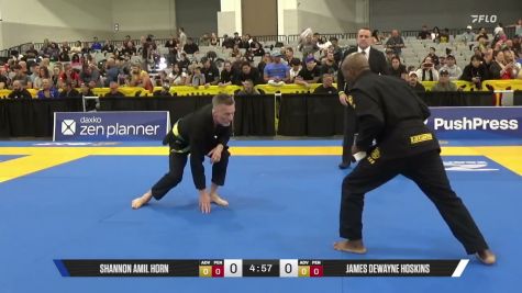 James Dewayne Hoskins vs Shannon Amil Horn 2026 World Master IBJJF Jiu-Jitsu Championship